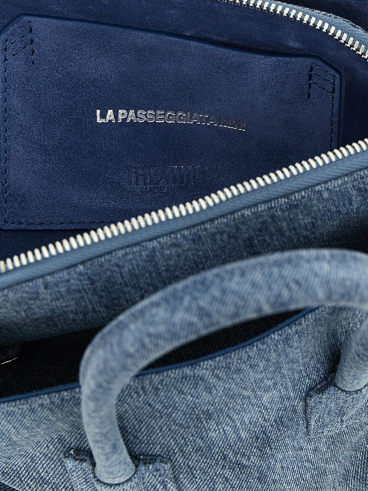 The Attico La Passeggiata Mini Hand Bags - Blue | b4cf5589340cc11ba239df449a24a62c65da41d9