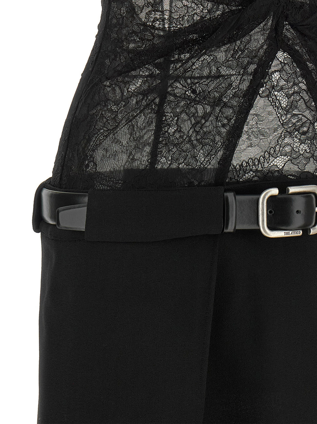 The Attico Lace Dress Dresses - Black | dfb44da28a692fb86a93b032bcebd5ed7a00a832