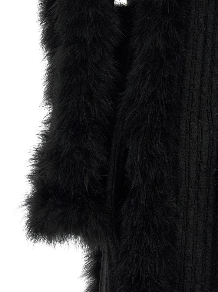 The Attico Dressing Gown Coat Coats and Trench Coats - Black | 6fdb08ef0b52b80987de4bc6dca527566fa146e5