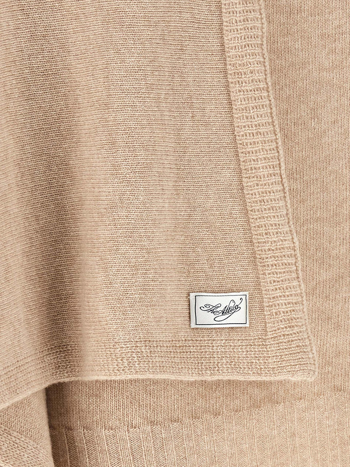 The Attico Sweater With Scarf Sweaters and Cardigans - Beige | 9c433a28bdc75ec38f0cee23e368594837a0e2e5