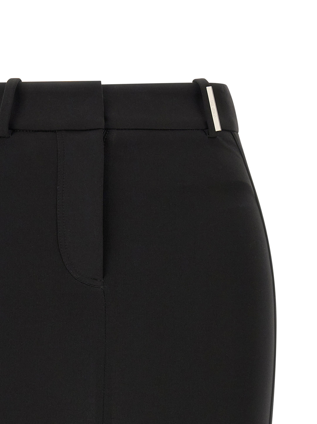 The Attico Metal Plate Skirt Skirts - Black | 07839160c51871e1d4eeb5e792a8a02bd5a476ce