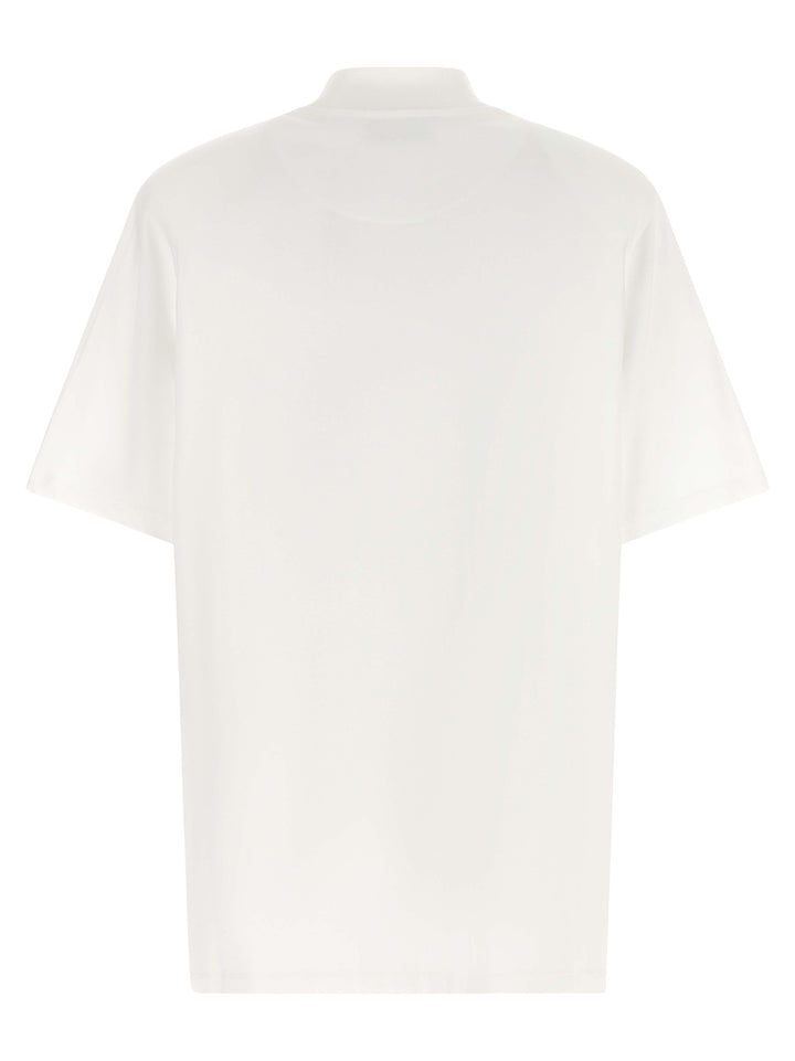 The Attico Mock-Neck T-shirt - White | 4895b89c378b76f20c58c973705ac328cce705aa