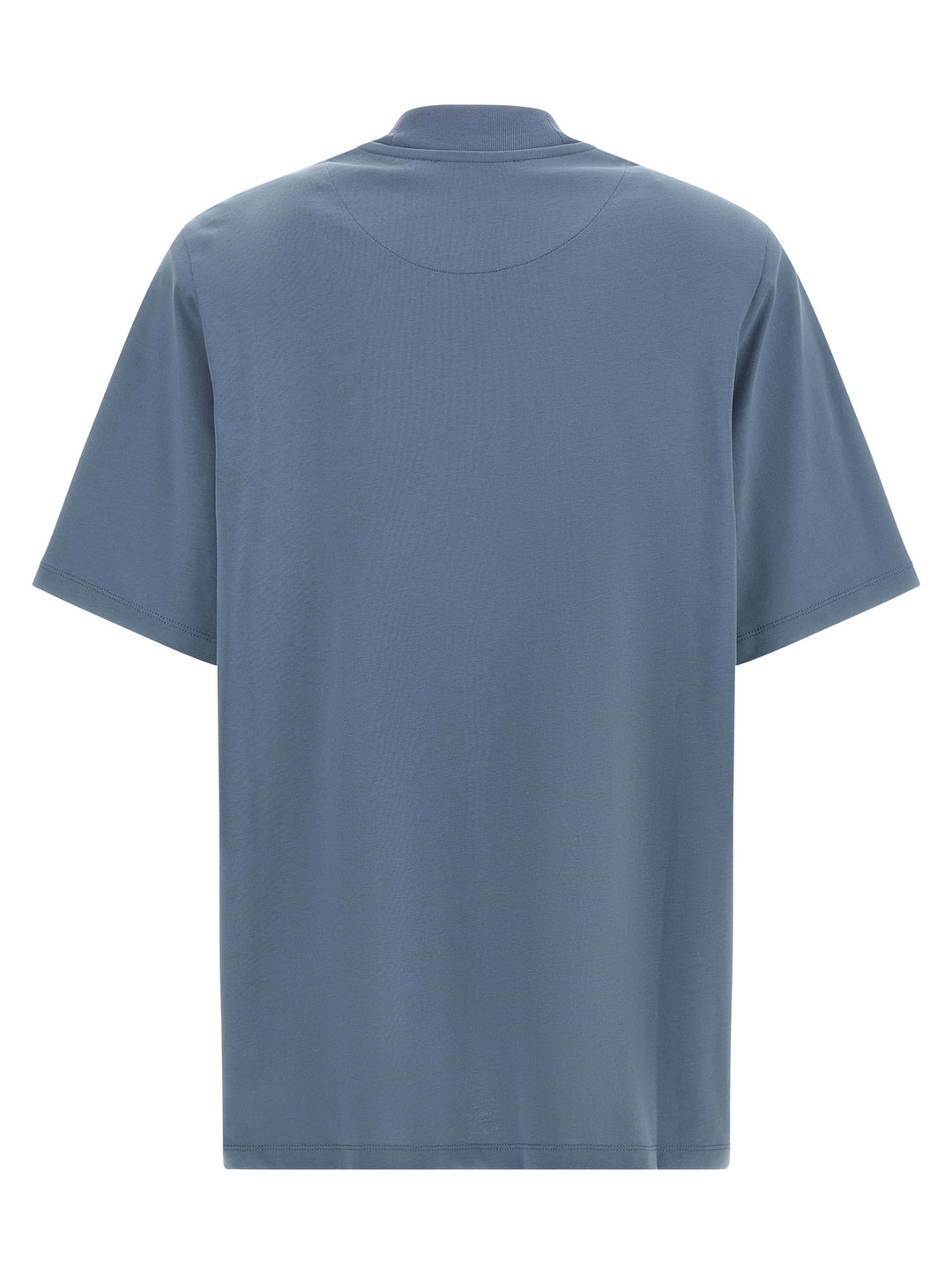 The Attico Mock-Neck T-shirt - Blue | 139d40d935ff88ffbe89b0ee1133553c0705a27d