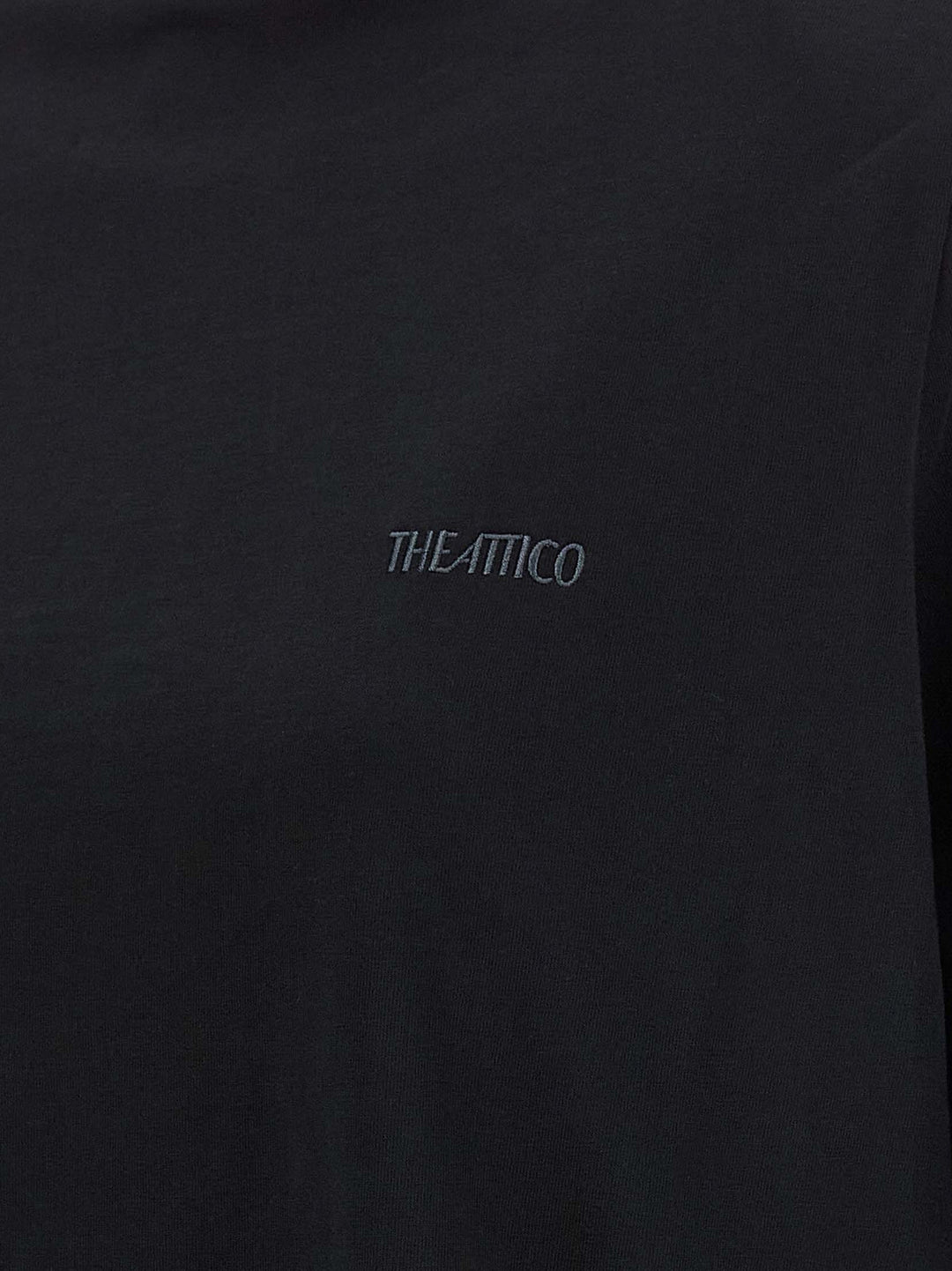 The Attico Mock-Neck T-shirt - Black | c2b365b2c1bcbe3e991007bc7711b459dd7d8d30
