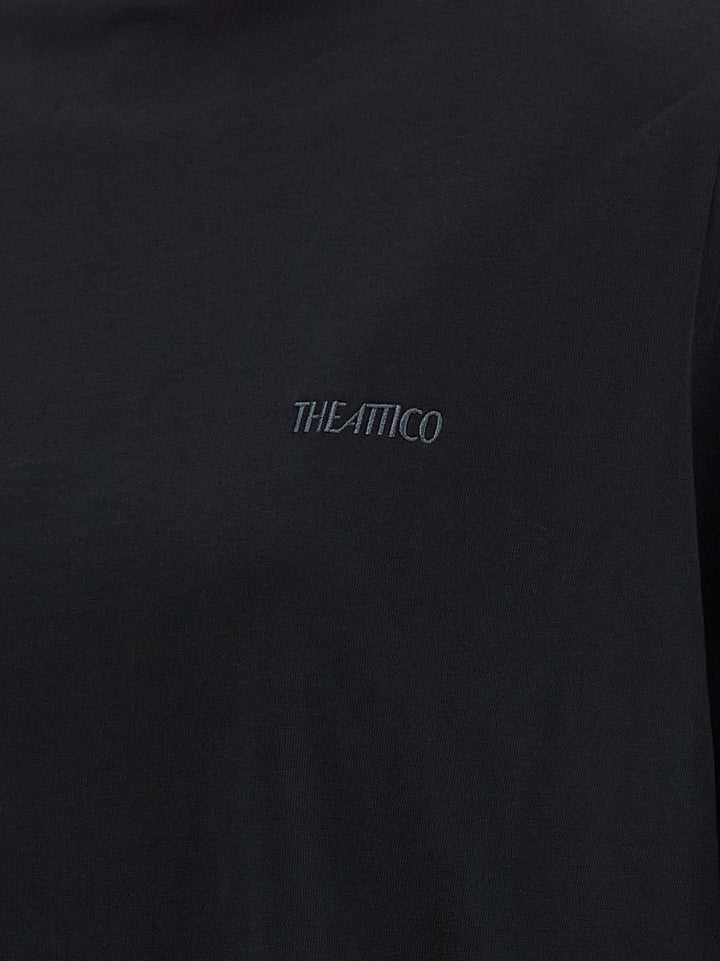The Attico Mock-Neck T-shirt - Black | c2b365b2c1bcbe3e991007bc7711b459dd7d8d30