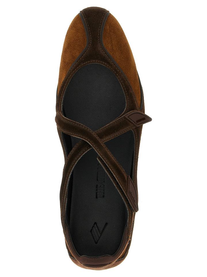 The Attico Floor 01 Flat shoes - Brown | 031f75fb4124345312151db605e6fbcee83de2b8