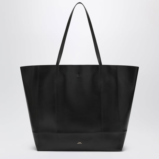 Roam Tote Bag In Black Leather