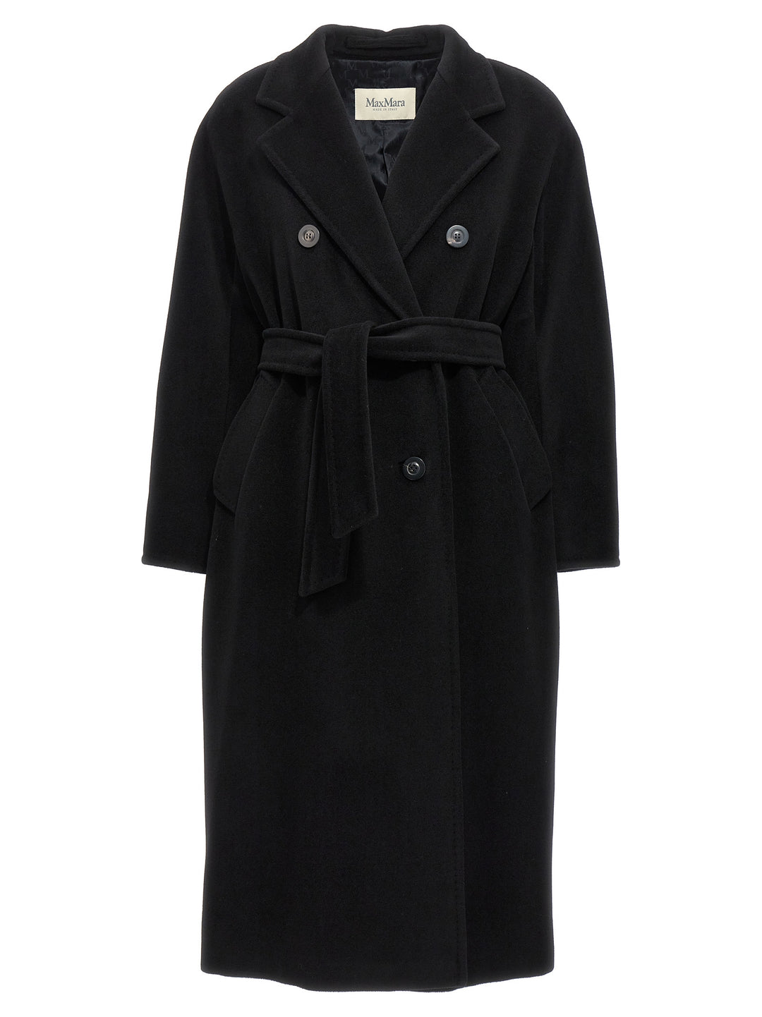 Max Mara Madame - 101801 Icon Coat Coats and Trench Coats - Black | 0229ebbc9c38121aaa1643d2b83bbd6f9a406c61