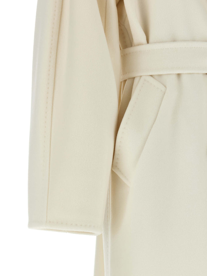Max Mara Madame - 101801 Icon Coat Coats and Trench Coats - White | 9ba288658e853330817edacb6e81f8282102fe12