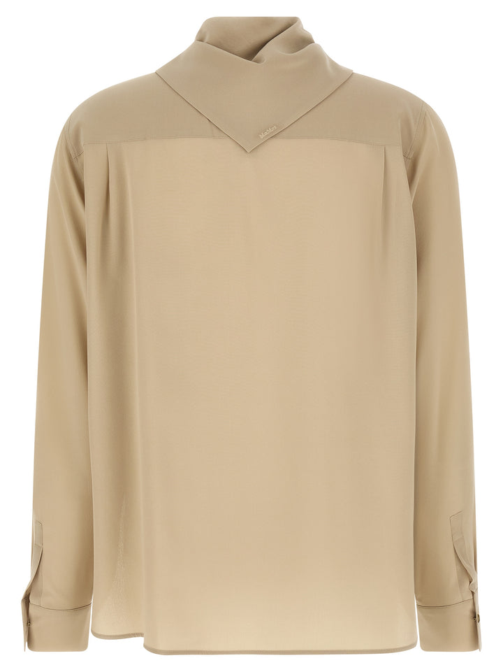 Max Mara Mxmdry Shirt and Blouse - Beige | 83ee4355fb754189e1a9d55605687549b92f9264