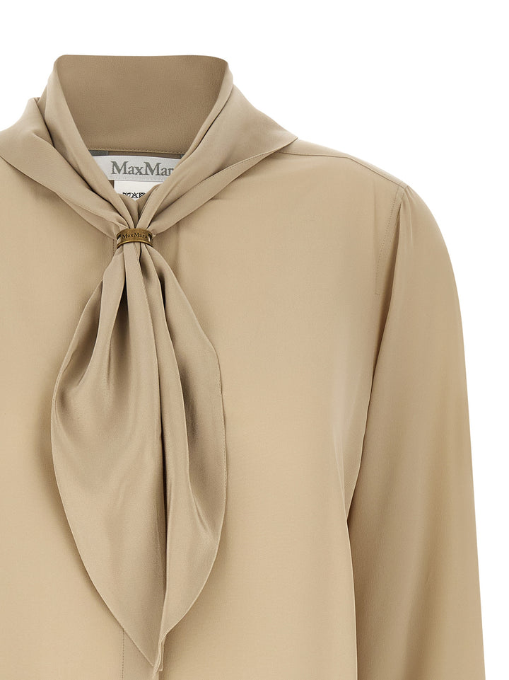 Max Mara Mxmdry Shirt and Blouse - Beige | 6bc9392d2ada53abd934d93d33af3d1fdc7cb653