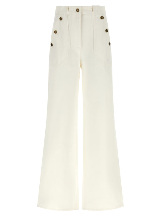 Mxmbadesse Pants White