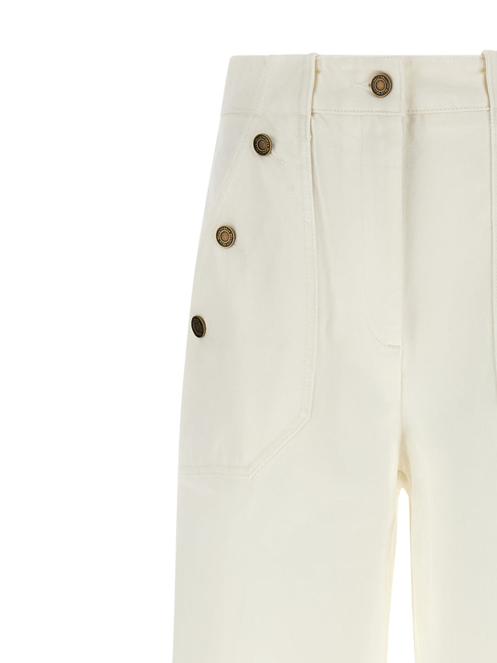 Max Mara Mxmbadesse Pants - White | ce55b4bb98dc83ff3f5665cb610d872b65f6adcc