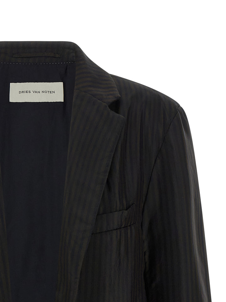 Dries Van Noten  Blursy BlazerS - Brown | 3ba6f911de1cfb85ff14a0903c577dc122b02973