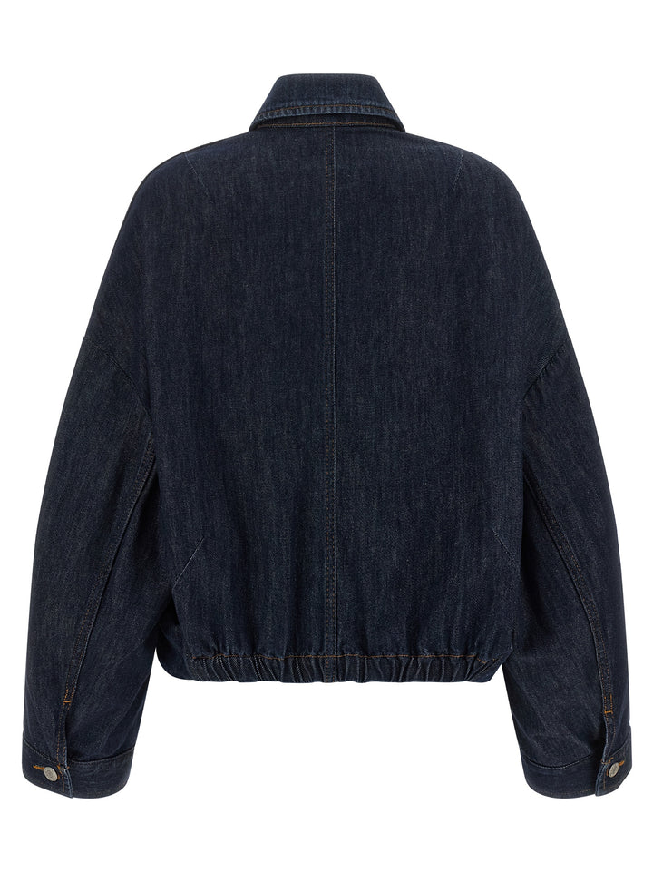 Dries Van Noten  Vesto Puffer Jackets - Blue | 9981c73fb316fb5a47ea7cd8a9f587e885342732