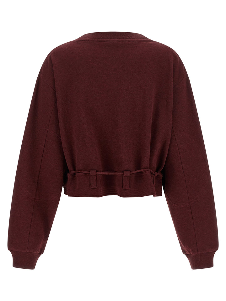 Dries Van Noten  Haserfiela Sweatshirt - Bordeaux | 63bce5b5f76f504c8a5086f06210a0b7d008df6d