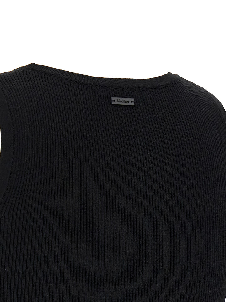 Max Mara Editta Tops - Black | 7eea9b0a0589c5cd0bd0657cb6ff05cfe47577bd