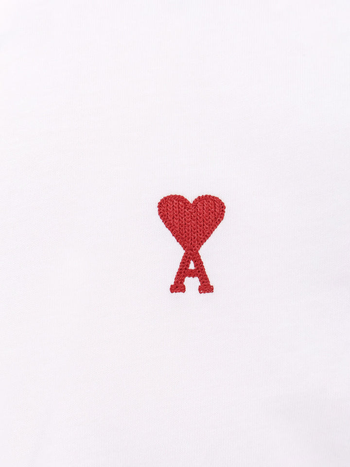 Ami Paris T-shirts and Polos - BLANC | def11c5456db4f3bd3c5d6973876b780c0c40669