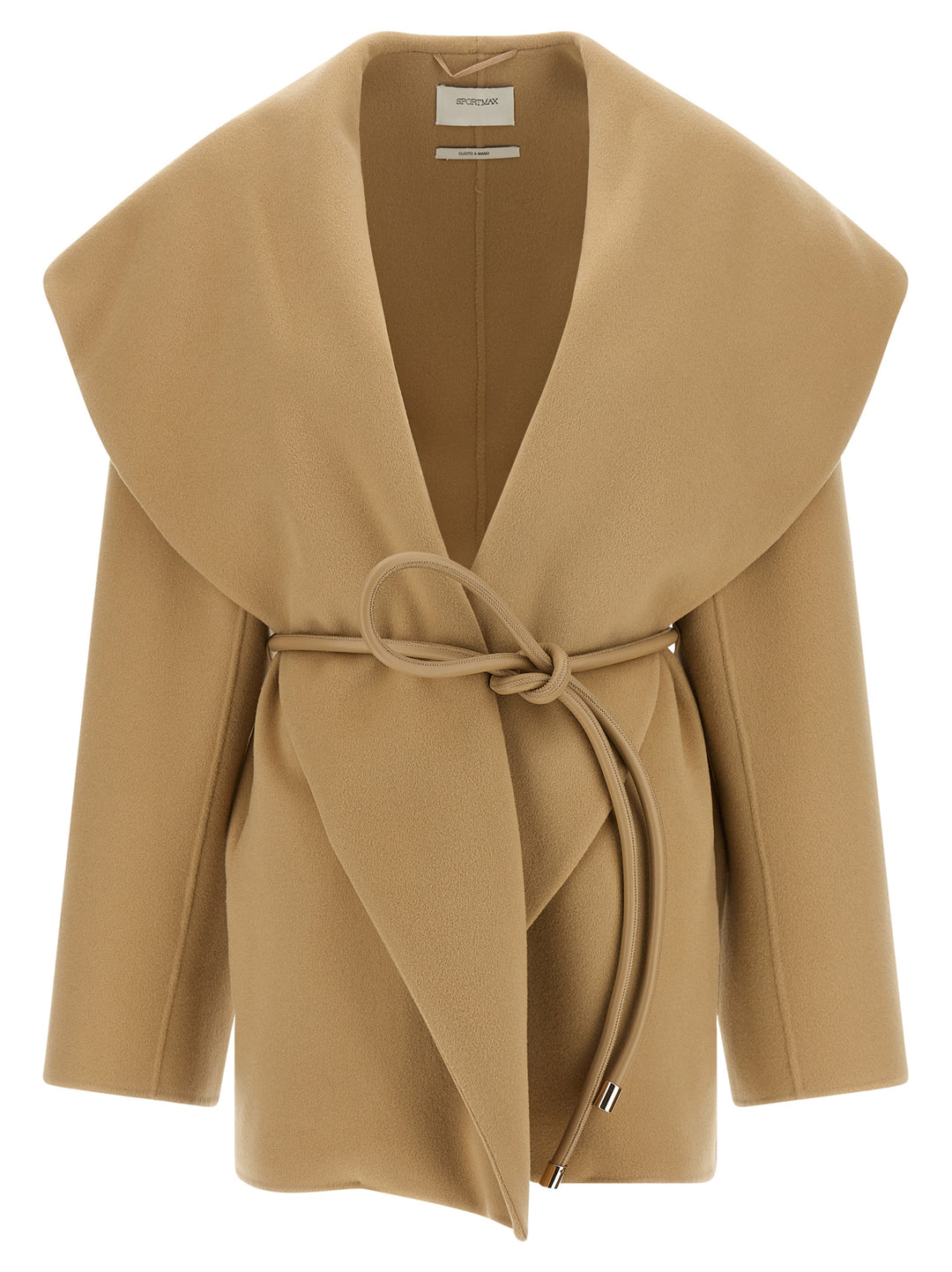 Sportmax Spxuguale Coats and Trench Coats - Beige | 22f5f28d165c1dd52576f0e6c86d9eedd7c47815