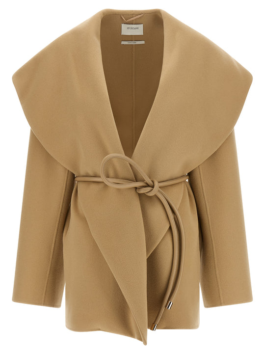 Spxuguale Coats And Trench Coats Beige
