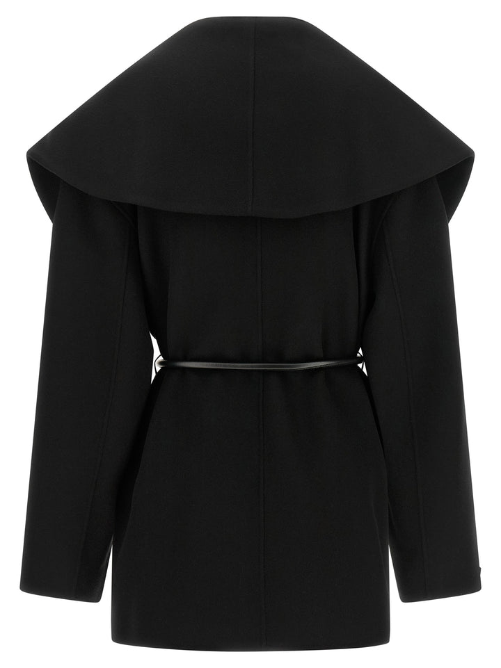 Sportmax Spxuguale Coats and Trench Coats - Black | 3cd07e7424edad0e143ee6952157e1bd5e6e4f1e