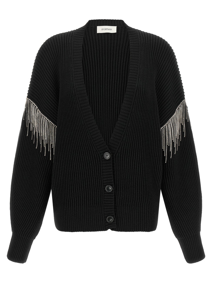 Sportmax Spxpagine Sweaters and Cardigans - Black | ae5b4048fd447a51d0a60179f33c72eb81b65ac7