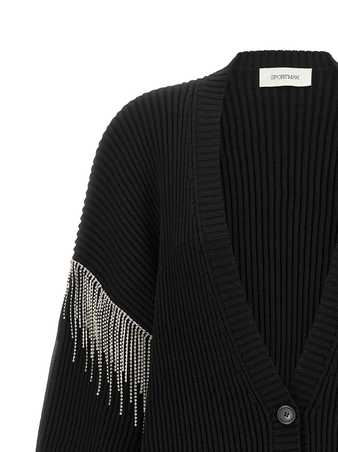 Sportmax Spxpagine Sweaters and Cardigans - Black | e14004812a7718eeb3d0dc1bef80b46079e69114