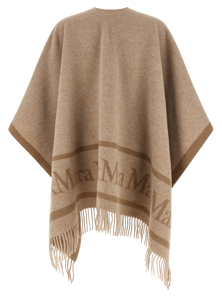 Max Mara Hilde Capes - Brown | 741bbd14a536db89dbf112250fa4eeabdd3c3349