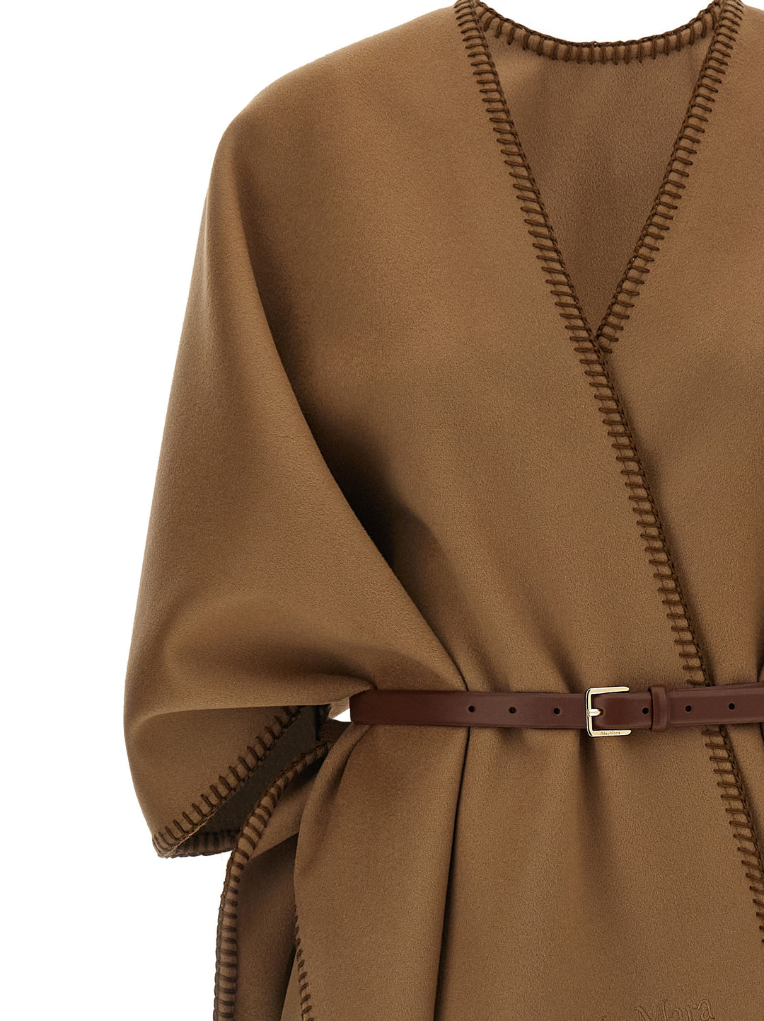 Max Mara Mxacolomba Capes - Beige | aaff7b14fd86c4e97a9bfc60d16c5b647c6817d6