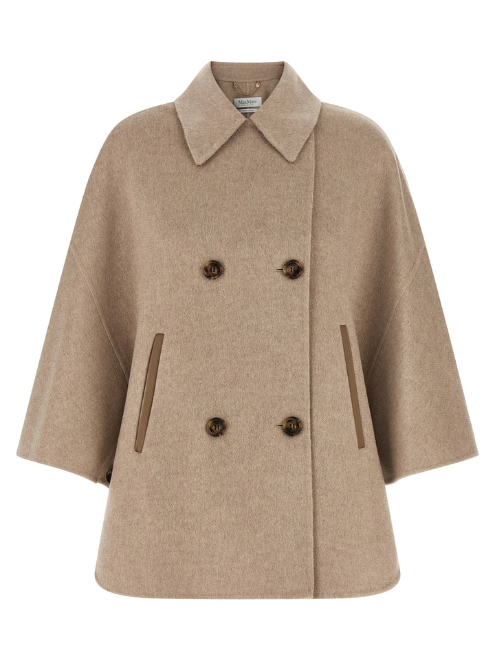 Max Mara Ospite Capes - Beige | bbc604c92c92278f307bfd4ed9b21894f07bd6b1