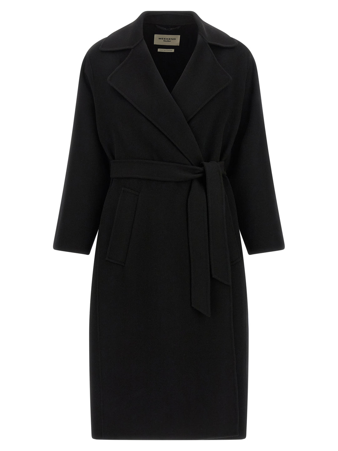 Weekend Max Mara Operoso Coats and Trench Coats - Black | 06bd43bf30b2261668335ff65086d1523aa96ddb