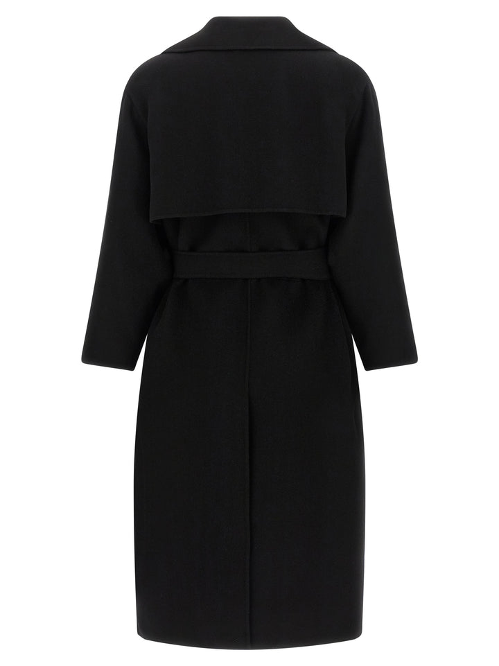 Weekend Max Mara Operoso Coats and Trench Coats - Black | ae97a6734d12f8ae1a7fdc73027edd1ea96979a0