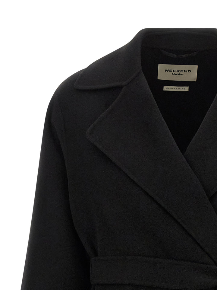 Weekend Max Mara Operoso Coats and Trench Coats - Black | 69d1c3941cbf8686433f114e0af727d87003ea9d