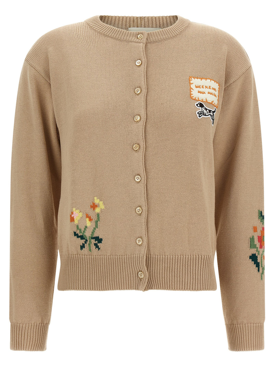 Weekend Max Mara Wkdteiera Sweaters and Cardigans - Beige | 37b50b6418282266bf7bdeee1209d5e9430036f7
