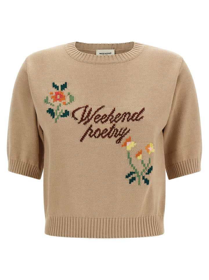 Weekend Max Mara Wkdfiacre Sweaters and Cardigans - Beige | 82abb49b49e81caaf877d235502d0e51adf17618