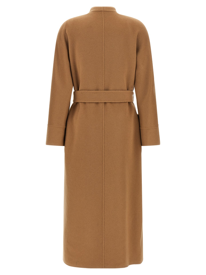 Max Mara Studio Nodo Coats and Trench Coats - Beige | 900e85f4e018265dacb28574b09eb201c39cc687