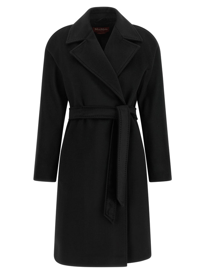 Max Mara Studio Dravenna Coats and Trench Coats - Black | 1abbf30e1fcb031301753f21d5021d2c4b972900
