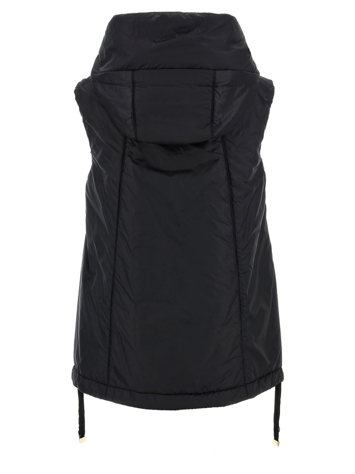 Max Mara The Cube Greengo Gilet - Black | ae0c62a485e10b6f8673062673926dab5a1e8d95