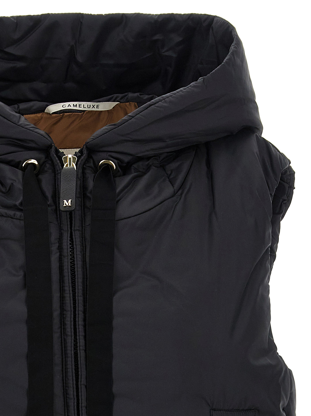 Max Mara The Cube Greengo Gilet - Black | 59ec42ee487ed9483ef5fccc29ab4600dfaad1f9