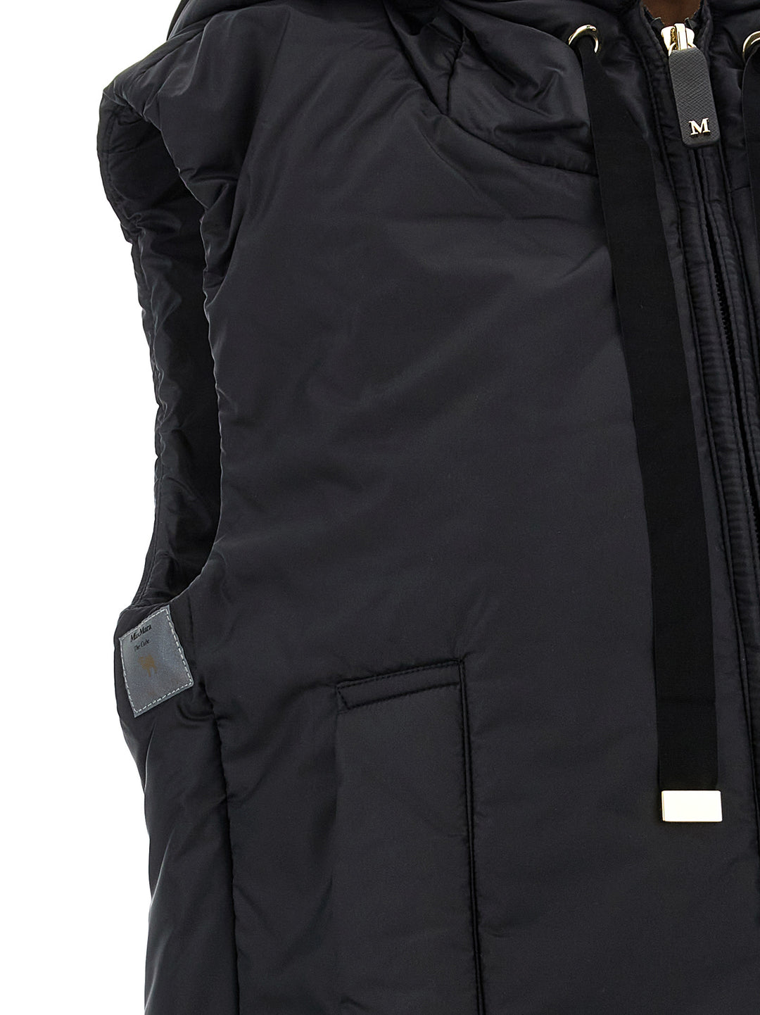 Max Mara The Cube Greengo Gilet - Black | 89984b02401424d001bbbb142ad0892cca461543