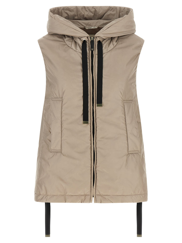 Max Mara The Cube Greengo Gilet - Beige | d953961a6dd012169291cf386403b35bb6531961