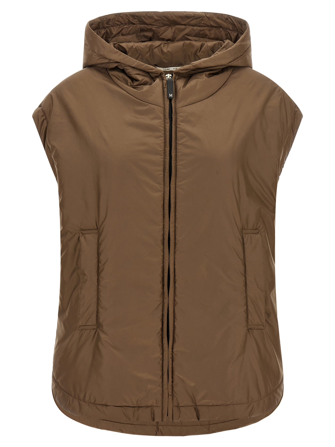 Max Mara The Cube Mtcambra Gilet - Brown | b79fffac7d133f3f966b2754364b081f52dec528