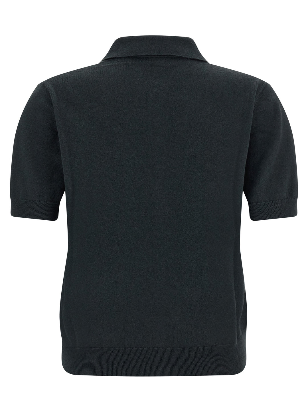S Max Mara Pomposa Polo - Black | 22005a2b15657c45544da839880e68c094fbd959