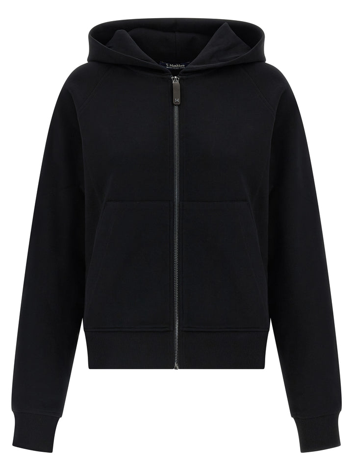 S Max Mara Marea Sweatshirt - Black | f650ca8db62e44f708e8bb9e6cc4a002f554d858