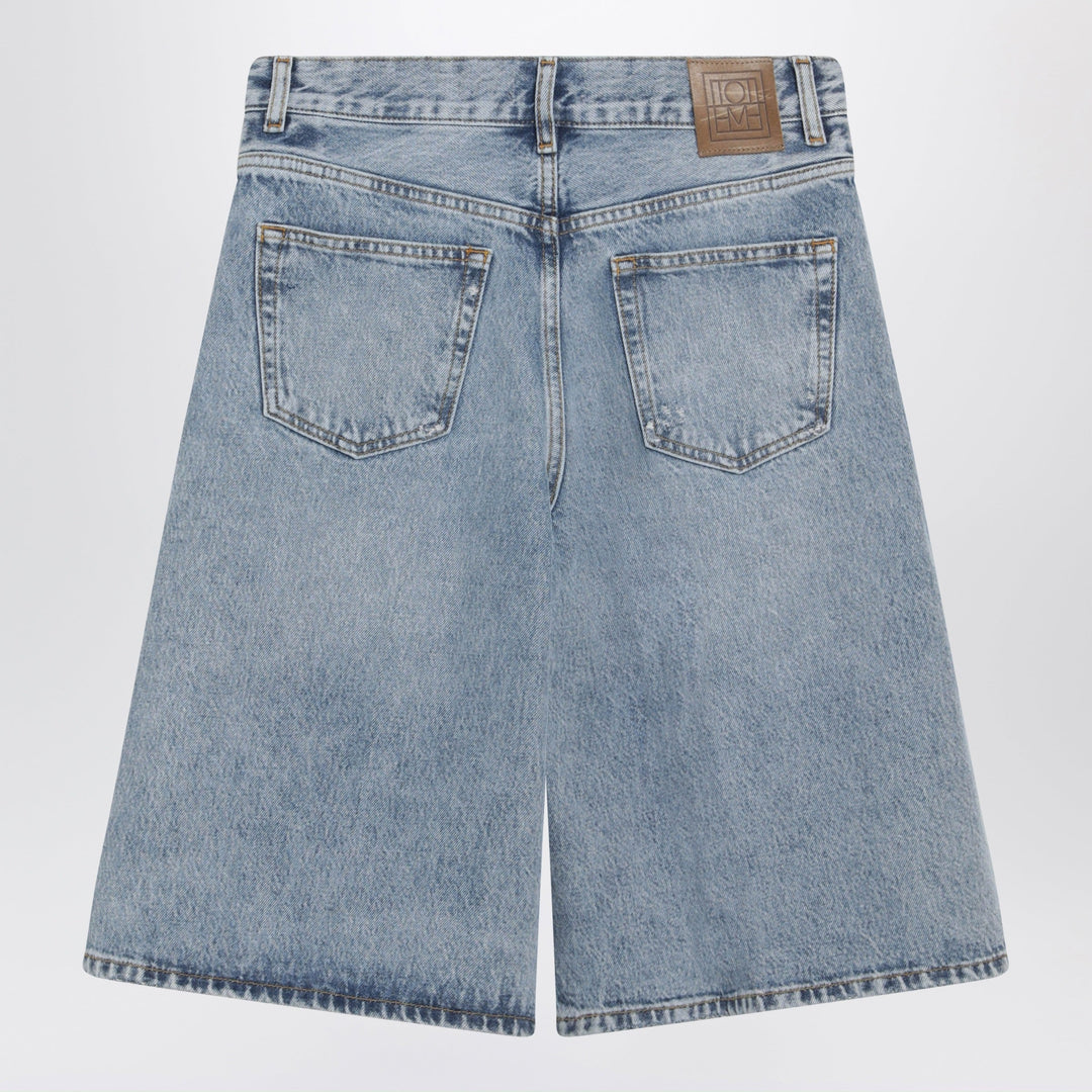 Toteme Shorts - Light Blue | df5ac9323e23afa78ce1172f52eb2a3835ec6243