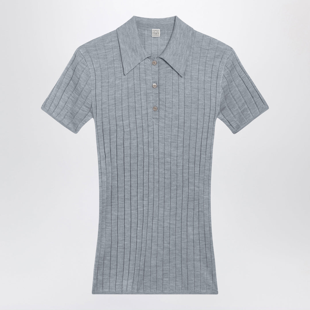 Toteme Shirts & Tops - Grey | 9b1d4e0f979b4b55e951fdb6a8a0980070fce8b8