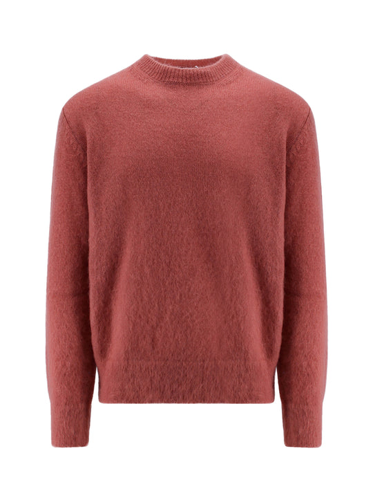 Mohair Blend Sweater With Arrow Motif