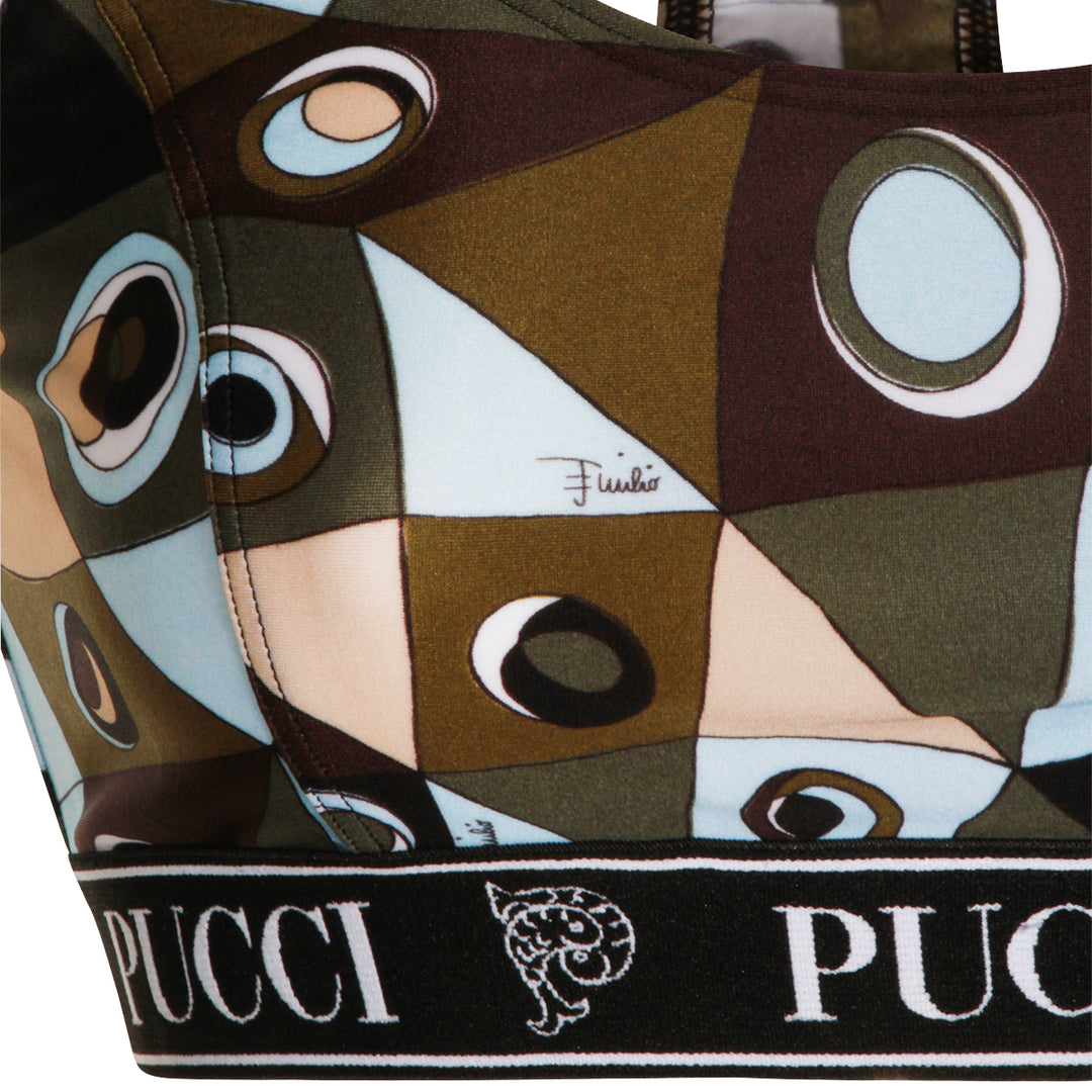Emilio Pucci Top - KHAKI BLUE | 714d5bc19c52b3e59d1e517bd33fefd6426bb9ef
