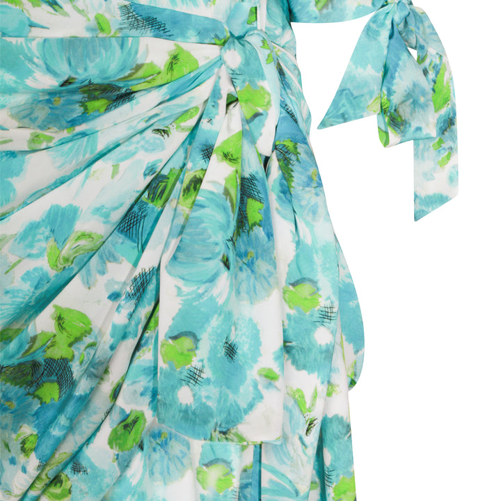 Chloè Dresses - WHITE/BLUE | 181e541579f09a9d6aa8ff6f0f2cff644a8bb729