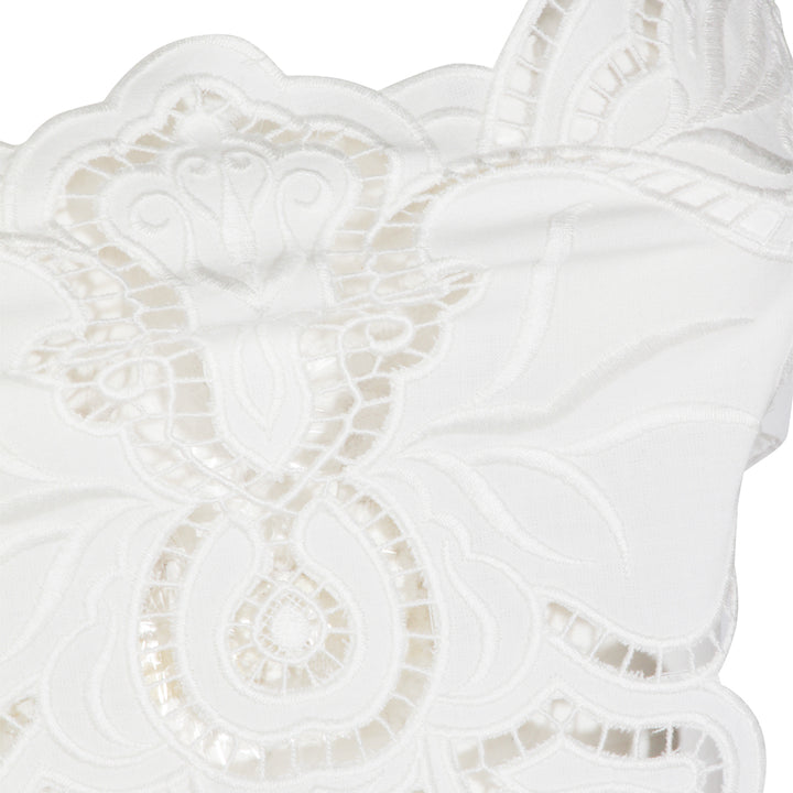 Blumarine Top - WHITE Pearl | 2b75c42c8f8513eb64acb7efe0e7532f5a84f834